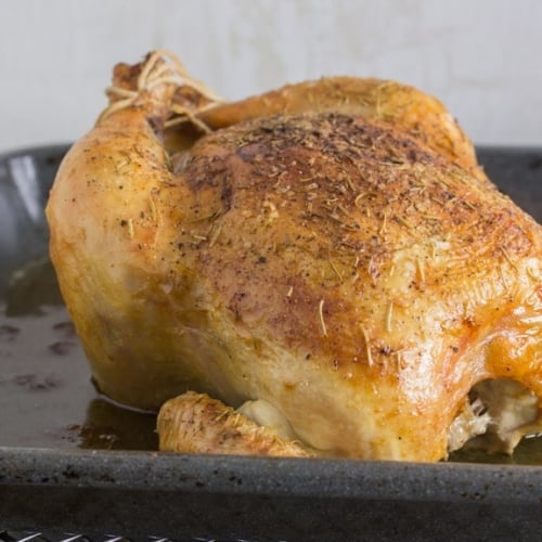 Low FODMAP Orange Rosemary Roast Chicken - FODMAP Everyday