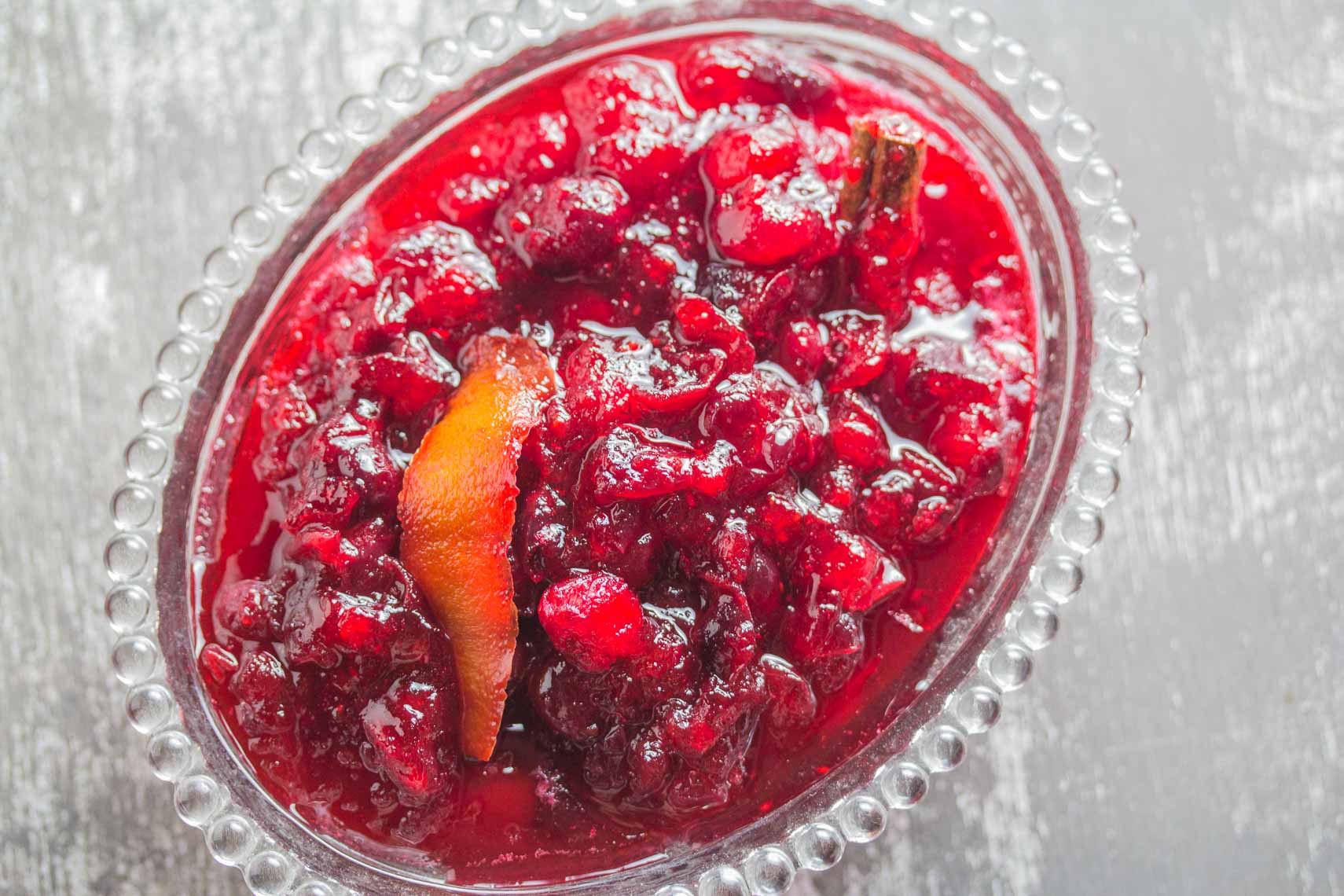 Spiced Citrus Cranberry Sauce FODMAP Everyday