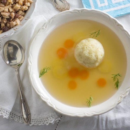 Faster Matzo Ball Soup - Peanut Blossom