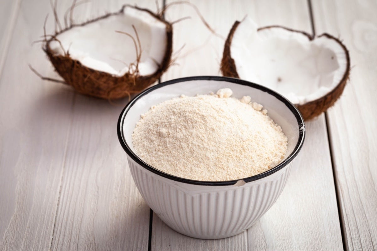 Coconut flour. 