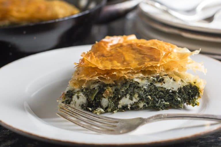 Low FODMAP Spanakopita Spinach Pie - FODMAP Everyday