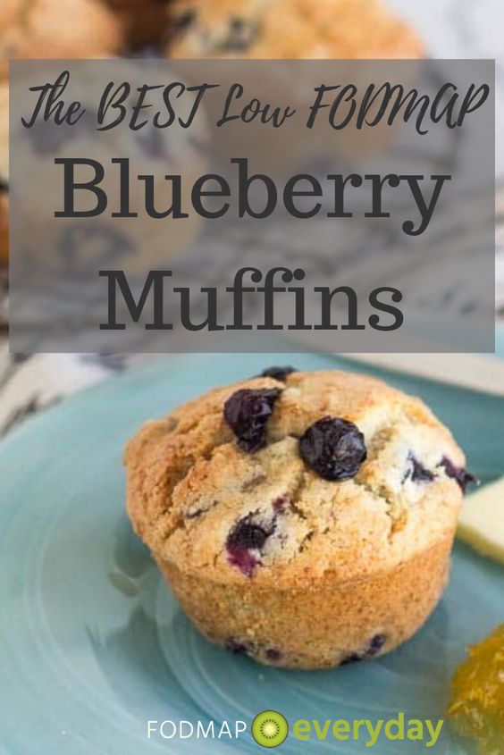 The BEST Low FODMAP Blueberry Muffins - FODMAP Everyday