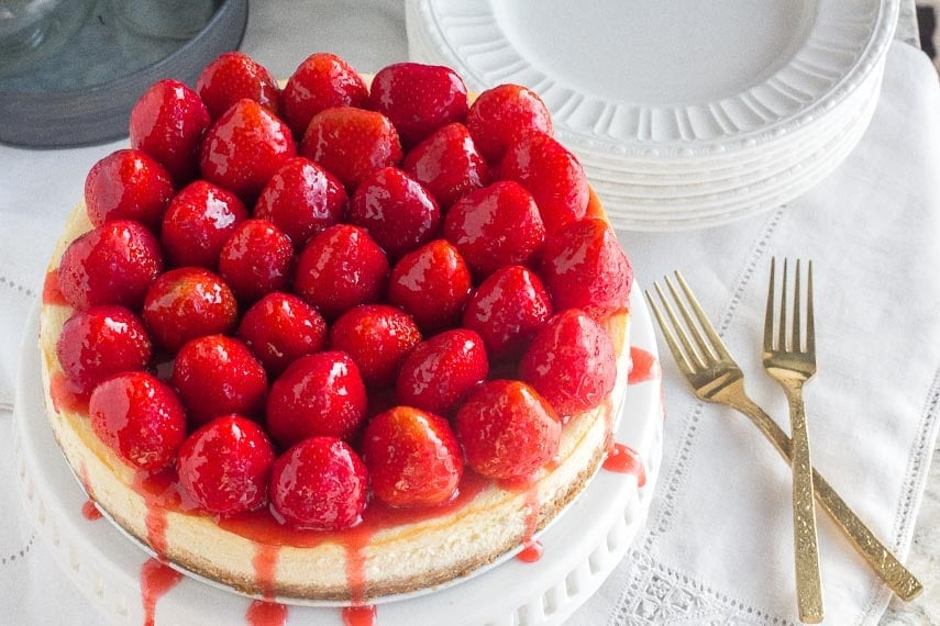 Classic New York Cheesecake - Once Upon a Chef