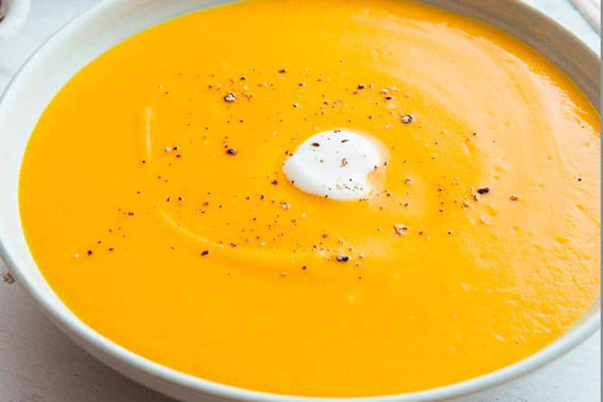 Low FODMAP Carrot-Ginger Soup - FODMAP Everyday
