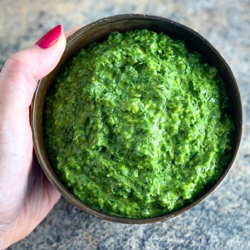 Scoop & Spread Kale N Herb Tool Pesto