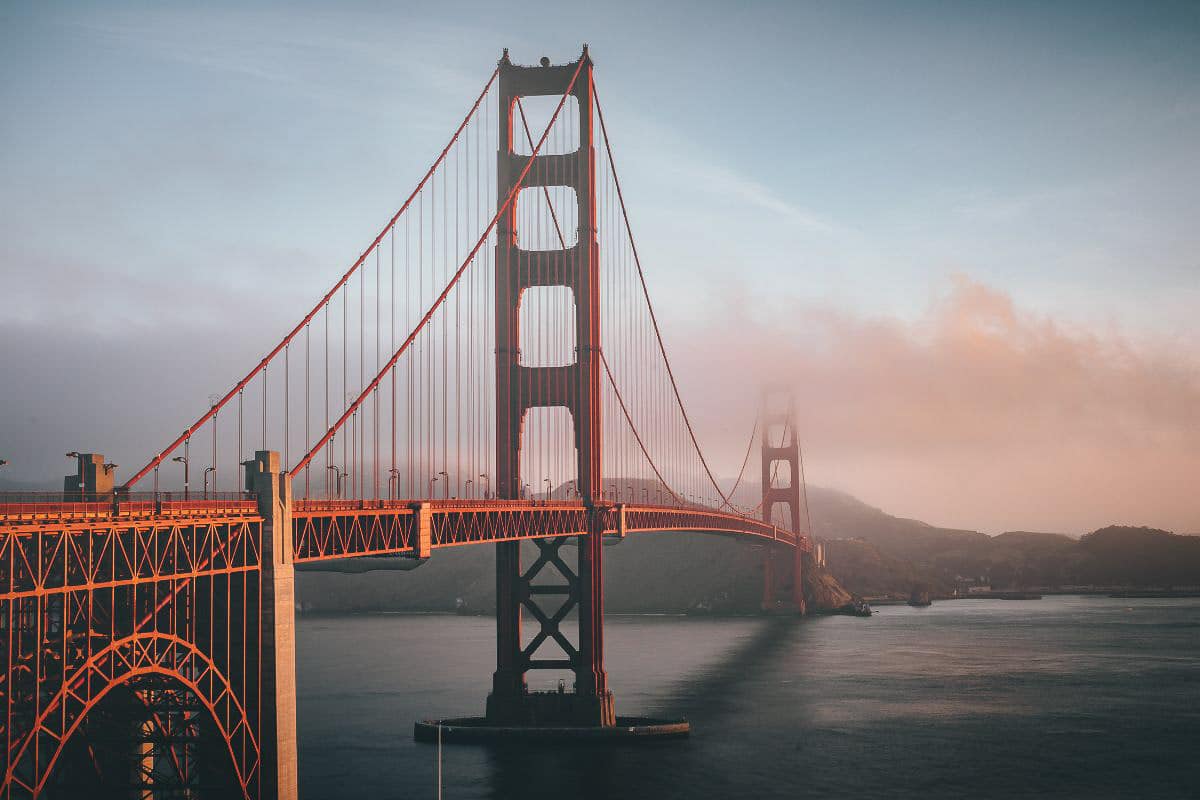 Golden gate bridge.