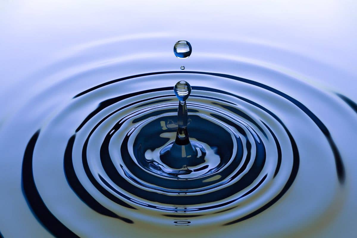 water droplet.