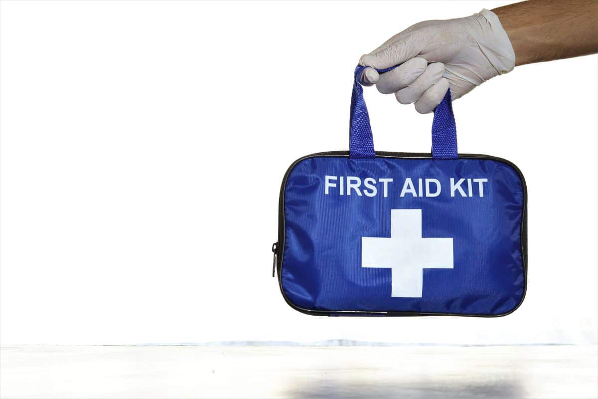 First Aid kit.