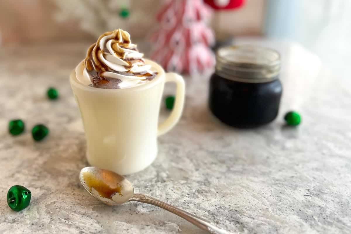 gingerbread syrup (and latte) — the farmer's daughter