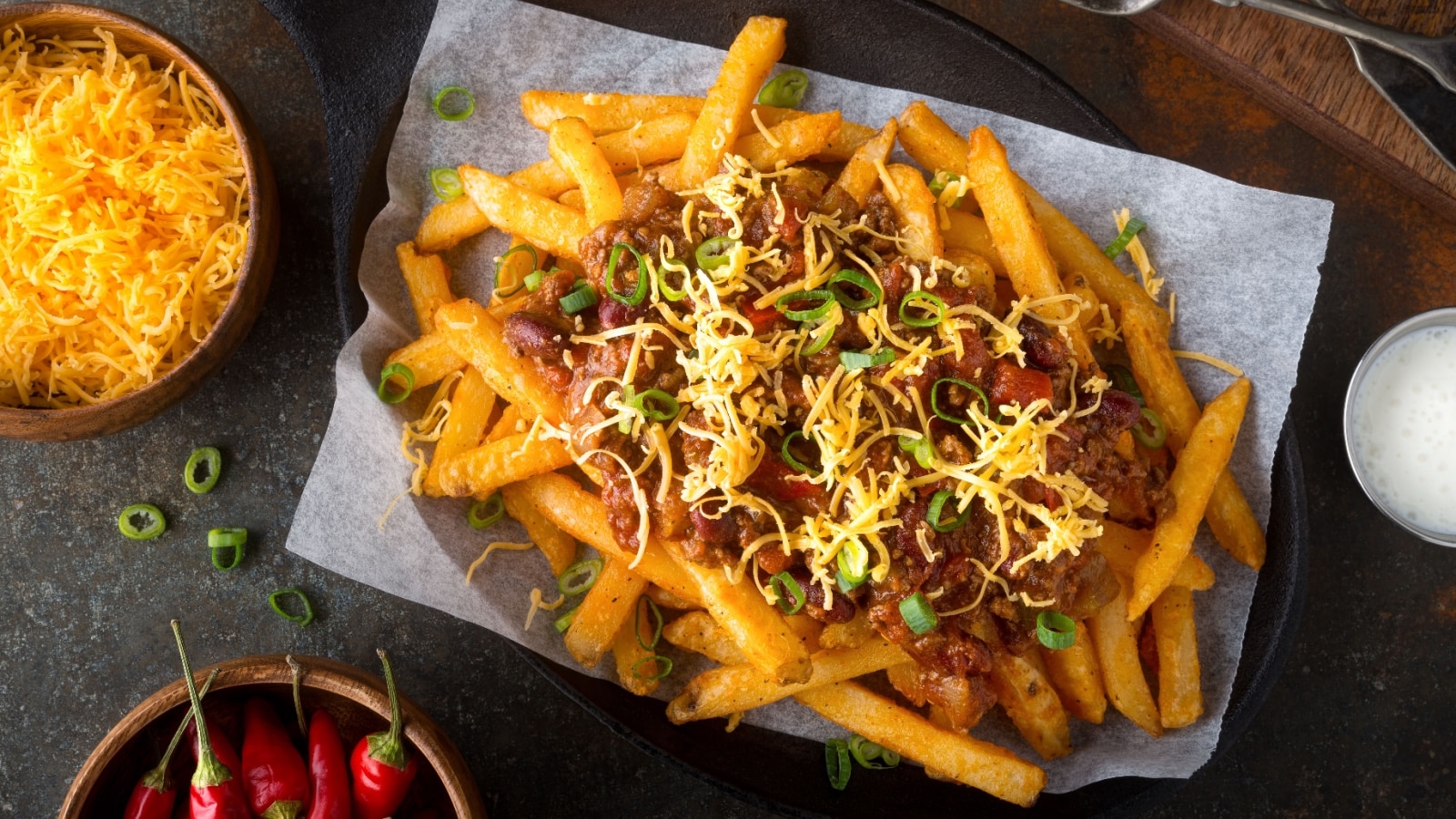 Chili fries.