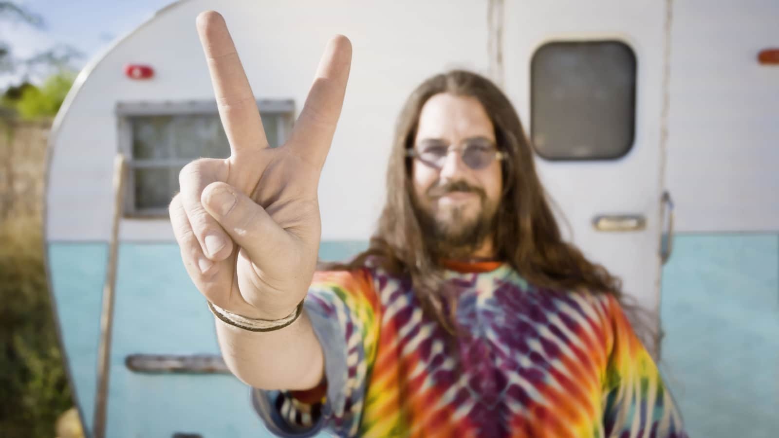 Hippie. Peace. 