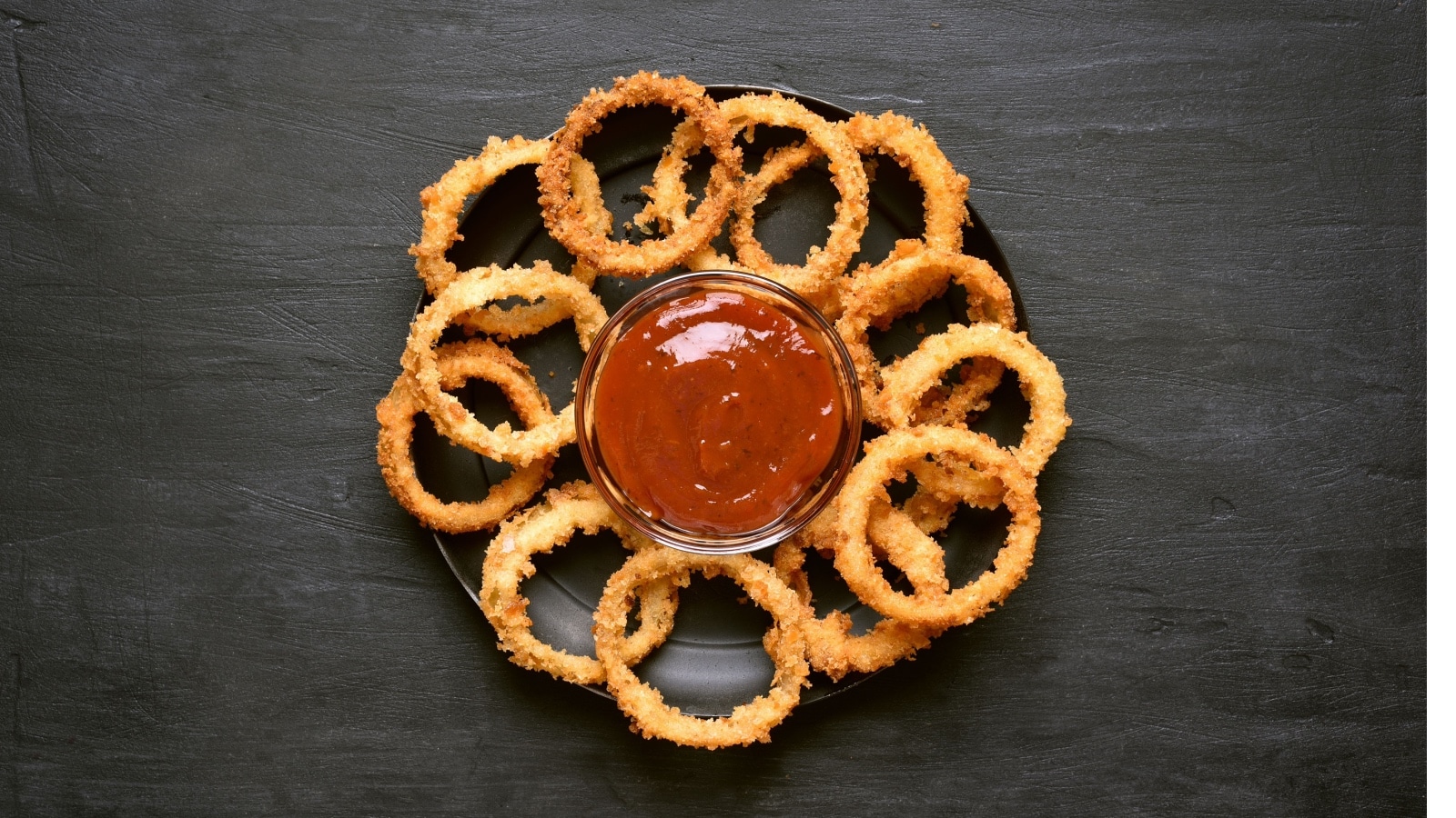 Onion rings. 