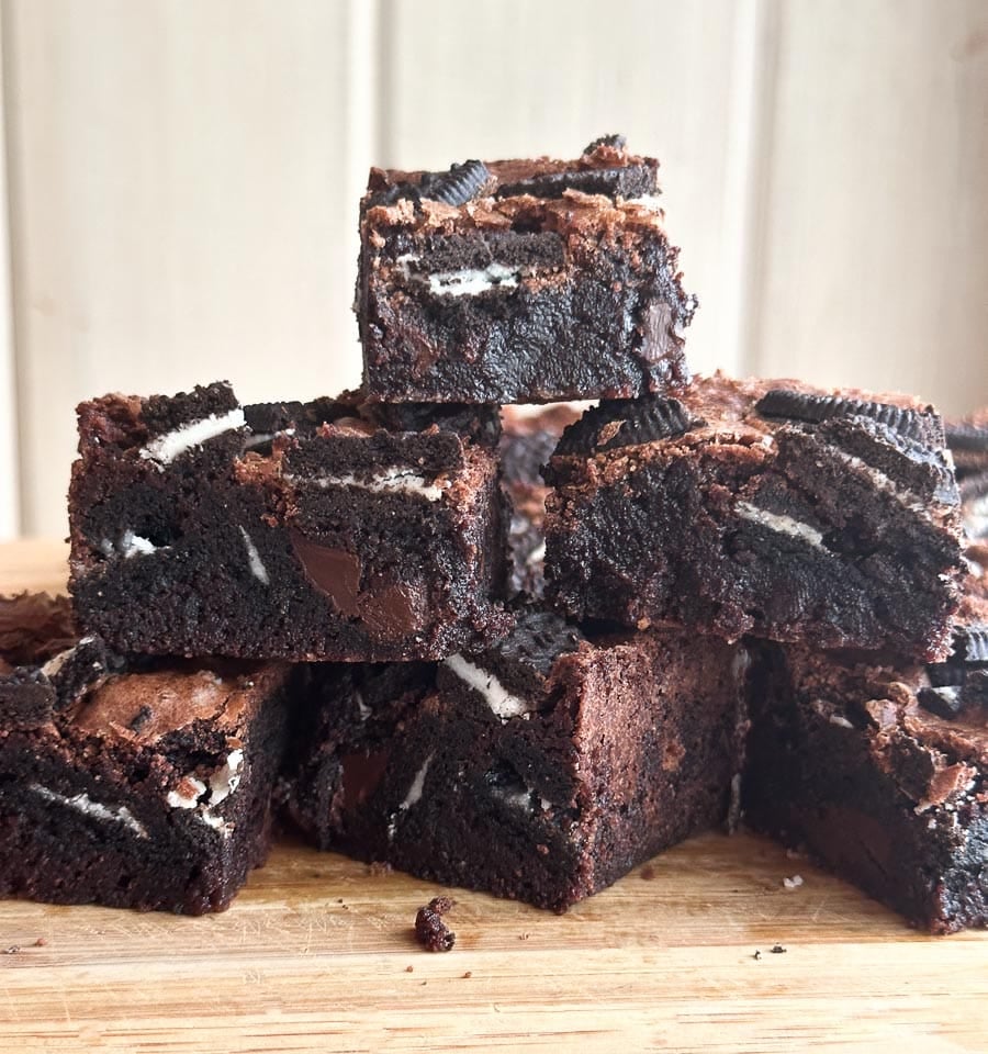 Oreo Brownies.