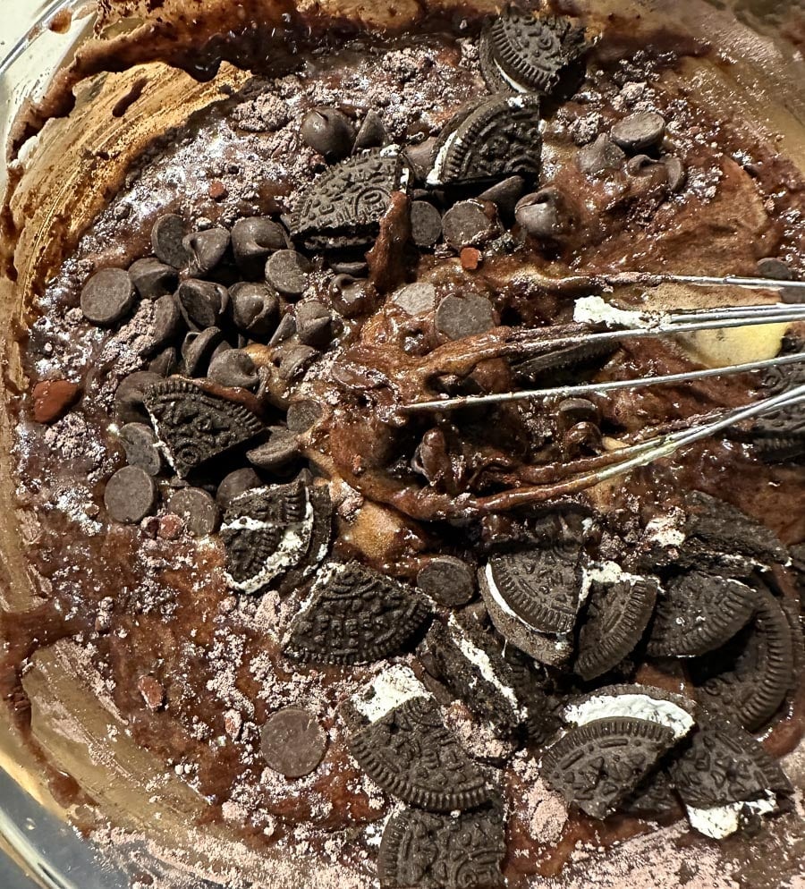 Oreo brownie batter.