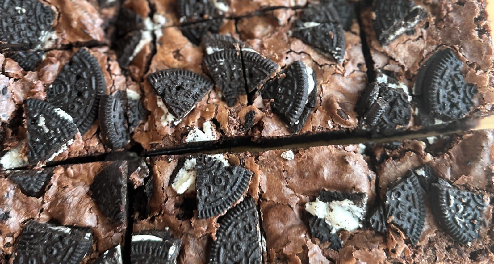 close up Oroe brownies.